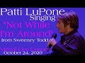 Patti LuPone Singing "Not While I'm Around" | Sweeney Todd | Virtual Live Concert 2020