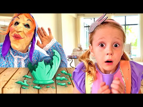 Nastya dan pengasuh jahat! Cerita lucu untuk anak-anak