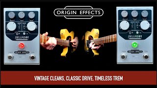 Video thumbnail for ORIGIN EFFECTS DELUXE61 AMP TREMOLO & DRIVE by Mike Hermans