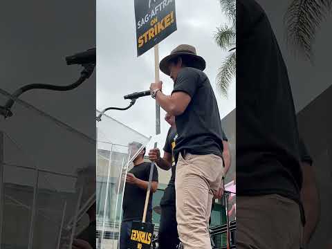 LA Solidarity March - Kal Penn and John Cho