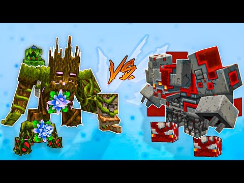 JUNGLE ABOMINATION vs REDSTONE MONSTROSITY | MINECRAFT