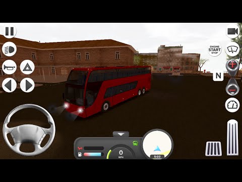 Coach Bus Simulator Double Decker Bus