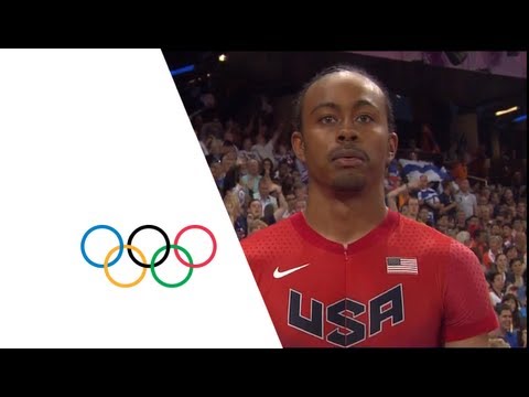 Aries Merritt (USA) Wins 110m Hurdles Gold - London 2012 Olympics