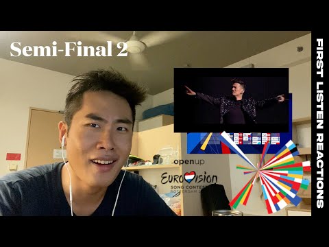 Eurovision Song Contest 2021 - Second Semi-Final + Qualifiers Announcement | first listen reactions