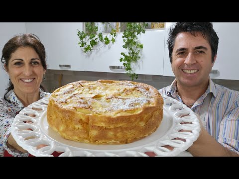 Torta di mele cremosa senza latte e burro - Ricetta