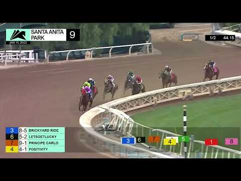 Santa Anita Park Carrera 9 (The Don Valpredo California Cup Sprint Stakes) - 15 de Enero 2022