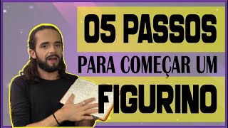 05 passos para começar um figurino #01