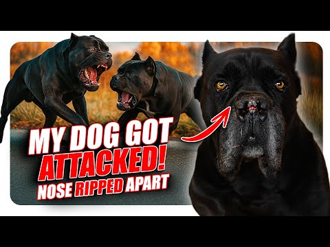 My Cane Corsos Got In a Viscious Fight - Dog Attack