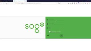 SoGo Web-based Mail Running on Zentyal 5.1 Server in Linux