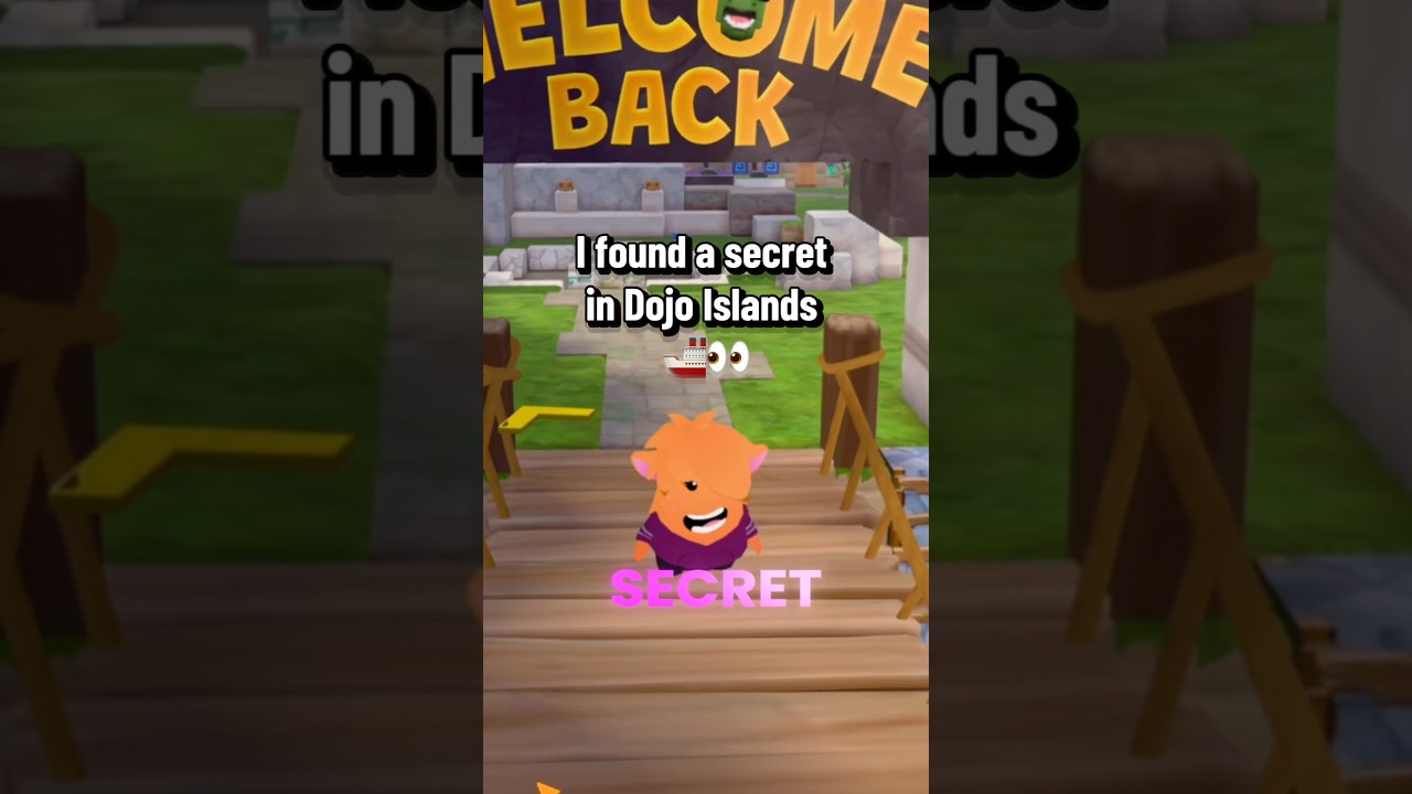 I found a secret in Dojo Islands 🤯