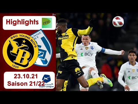 Highlights: BSC Young Boys vsFC Lausanne - Sport (23.10.21)
