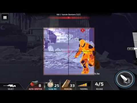 Kill Shot Bravo Region 15 Primary Mission 22 - Kill 2 Suicide Bombers