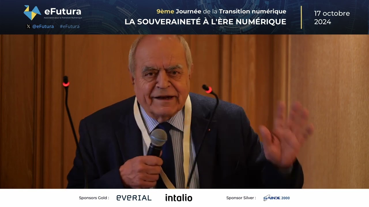 Conférence Alain Juillet - Fondements et frontières de la souveraineté numérique.