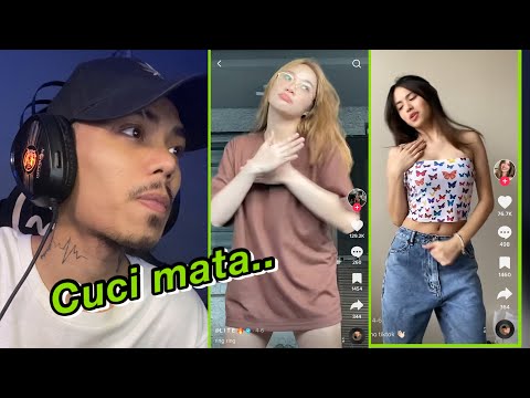 REACTING TO TIKTOK GIRLS DANCING CUCI MATA LAGI!!