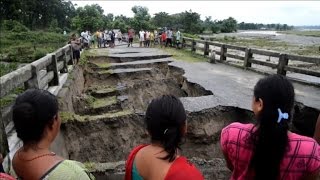 North Bengal hit by flooding and landslides