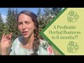 How to Build A Profitable Herbal Business in 6 months WITHOUT Working Yourself To The Ground