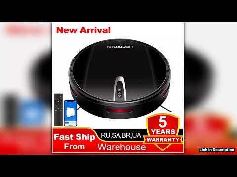 LIECTROUX V3S PRO Robot Vacuum Cleaner Wet Mop ComboSmart MappingWiFi App4KPaBrushless MotorIdeal