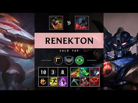 Renekton Top vs Aatrox - BR Challenger Patch 25.14