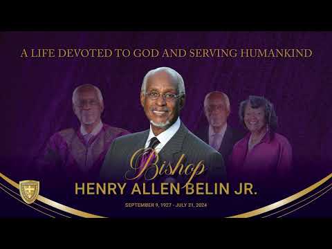 Celebration of Life | Bishop Henry Allen Belin Jr.