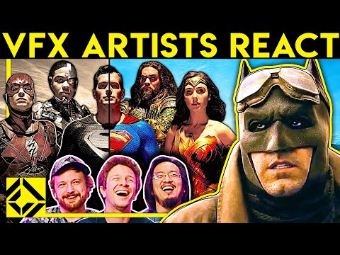 VFX Artists React to SNYDER CUT Justice League Bad & Great CGi