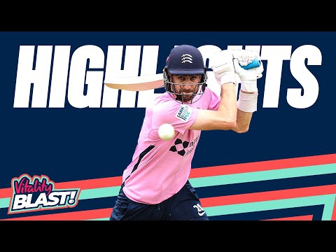 Highest EVER Run Chase! | Surrey v Middlesex - Highlights | Vitality Blast 2023