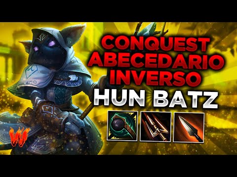 HUN BATZ, EL MONO LA LIA - Warchi - Smite Conquest ABC Inverso