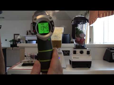 Blendtec Total Blender vs  Vitamix 5200, Part 2 of 5   Power, Long Test, Soup blender dude