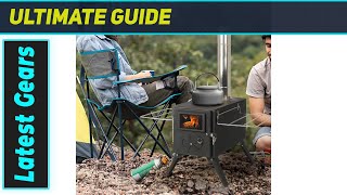 UNDUSLUY Portable Tent Stove: Unbeatable Outdoor Heating & Cooking Power!