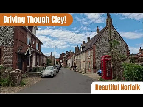Driving through Cley!