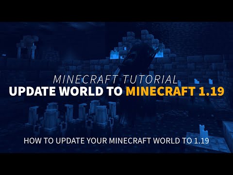 Shockbyte - How to Update Your Existing Minecraft World to 1.19 (The Wild Update)