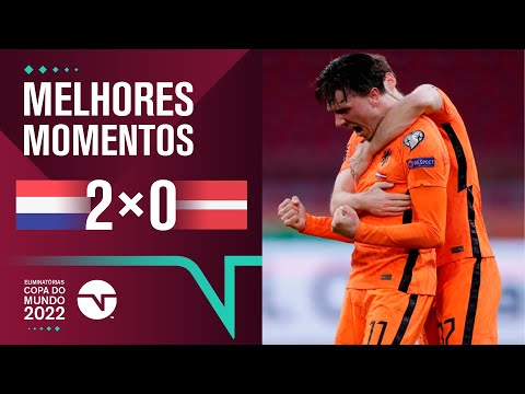 Gols e lances de Holanda x Austria