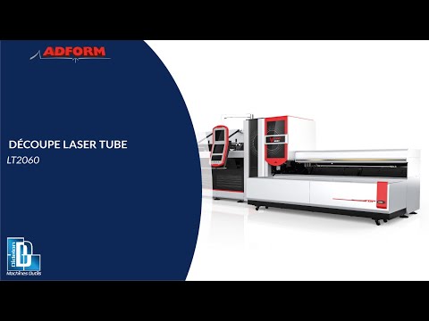 Découpe laser fibre pour tubes et profilés ADFORM - LT2060 - Chargeur automatique de 6m - Puissance laser 2000W_6