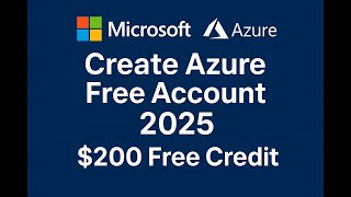 🔥 How to Create Azure Free Account | Microsoft Azure 2025 | Step-by-St