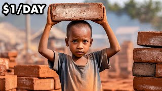 They Make Bricks For $1 Per Day (Madagascar)