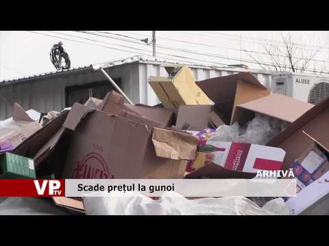 Scade prețul la gunoi