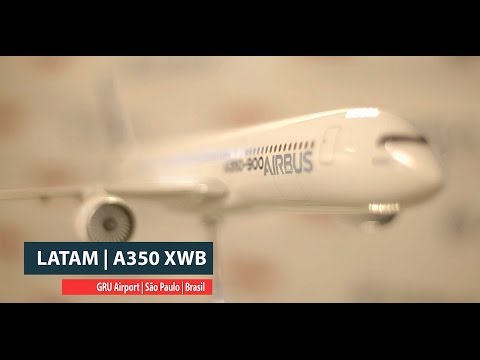 Conheça o novo Airbus A350 XWB da Tam