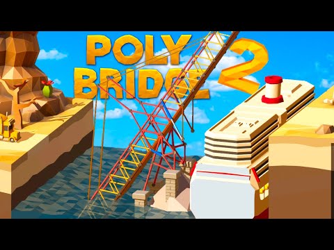 I Tried The Final Poly Bridge 2 Level and Regret Everything (Poly Bridge 2 Gameplay)