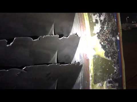 General Electric CF6-80C2 Engine Fan Damage