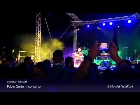 Fabio Curto in concerto a Cosenza - Il trio dei farfalloni
