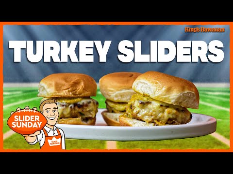 My Favorite Recipe! Turkey Sliders Perfect for Gameday | Slider Sunday