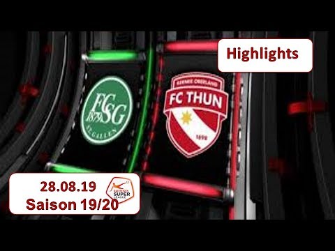 FC Sankt Gallen 4-0 FC Thun 