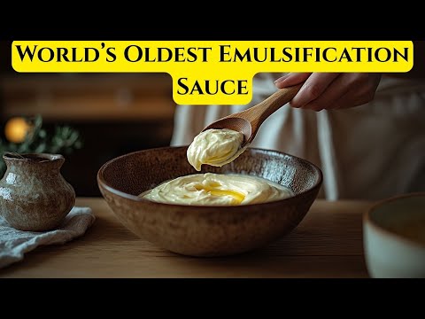 World’s Oldest Emulsification Sauce?! | The Roman Origin of Mayonnaise 🥚🇮🇹