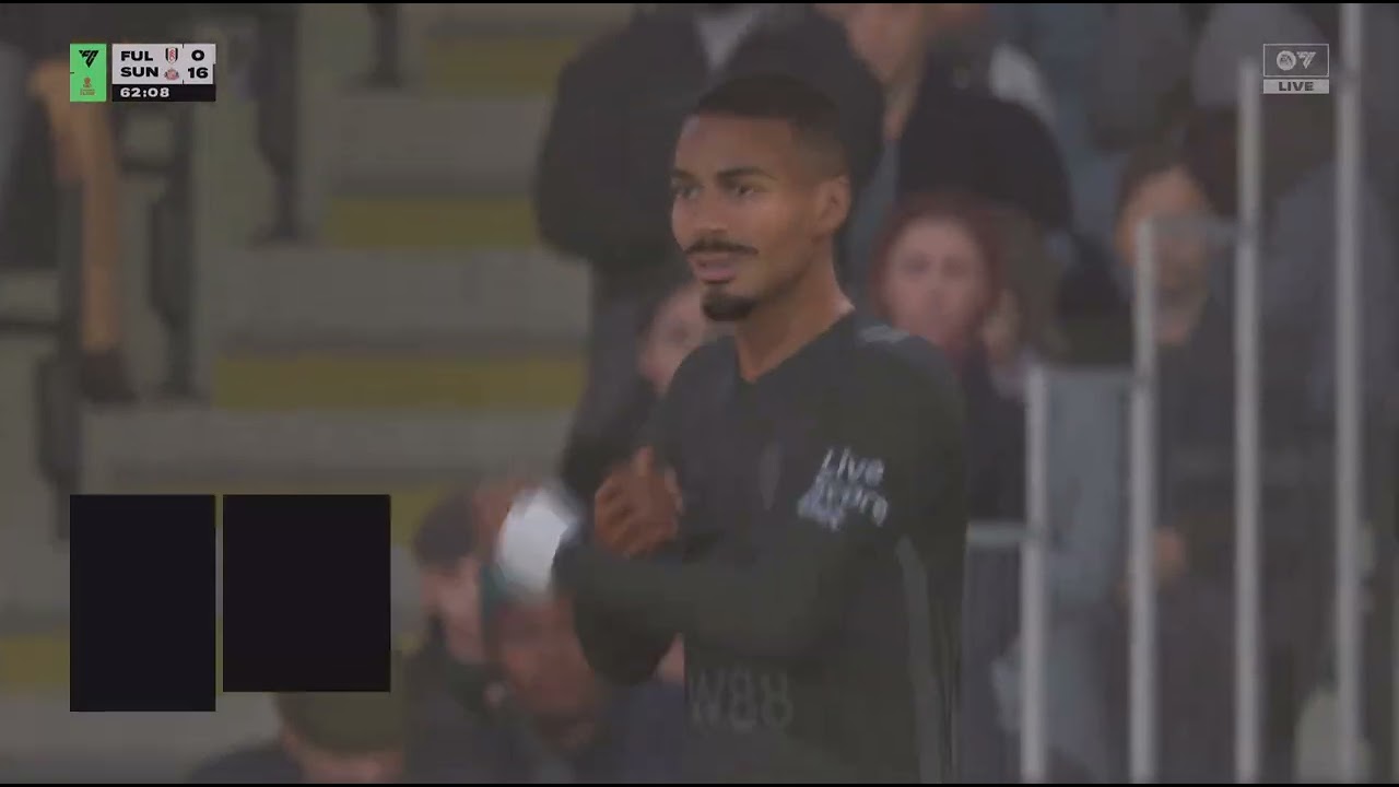Fulham vs SUNDERLAND fa cup 2nd half highlights