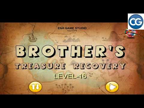 Can You Escape This 151 Games level 138 - Brother's treasure recovery 16 - Complete Game