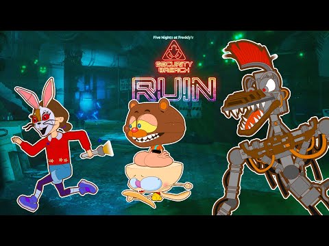 Mongo and Drongo in FNAF Security Breach RUIN - VANNY'S MASK - Part 3