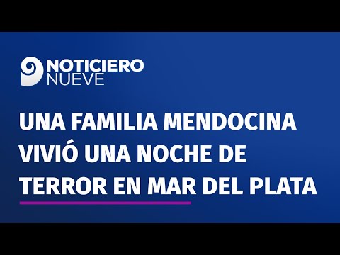 Una familia mendocina vivió una noche de terror luego de que le robaran en Mar del Plata