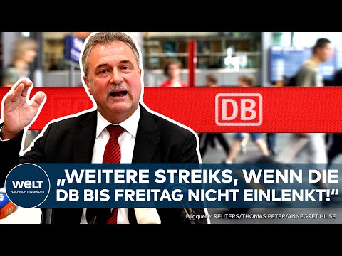 TARIF-TANZ: Kein gemeinsamer Takt bei Deutsche Bahn und GDL! Weselsky macht neue Ankündigung