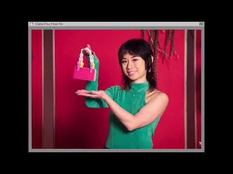 How-To video with Clara Chu: Make a bag in 3 minutes with 4 objects from your home