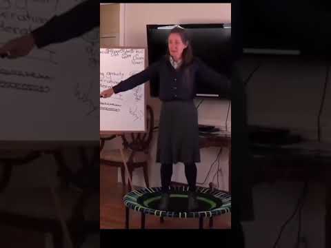 Rebounding for Health with Barbara O’ Neil : #RebounderFitness  #ReboundingExercise #Barbara O'Neil