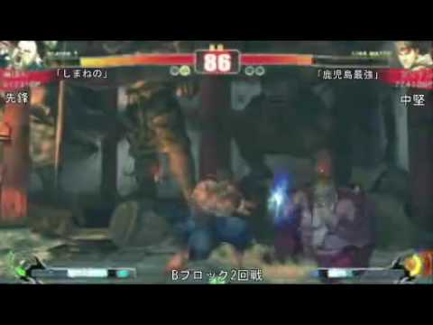SF4:Ajipon (Ru) vs Lariken (Ry) - Qualifiers - Japan National Tournament